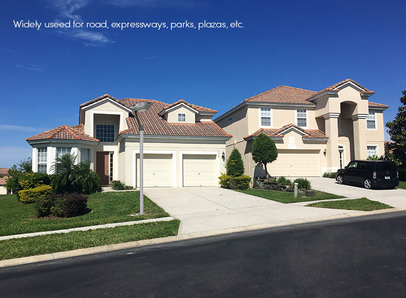 50W led street lights are wildely used for Backyard, Garden, Garage, Playground, Parking Lot