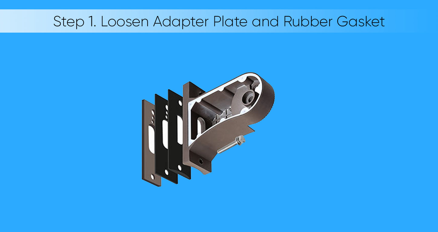 Installing LED Parking Lot Lights step 1