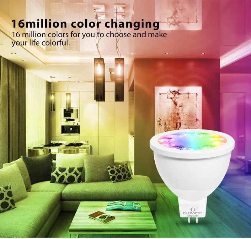 Smart Bulb MR16 detail Smart Bulb MR16 detail