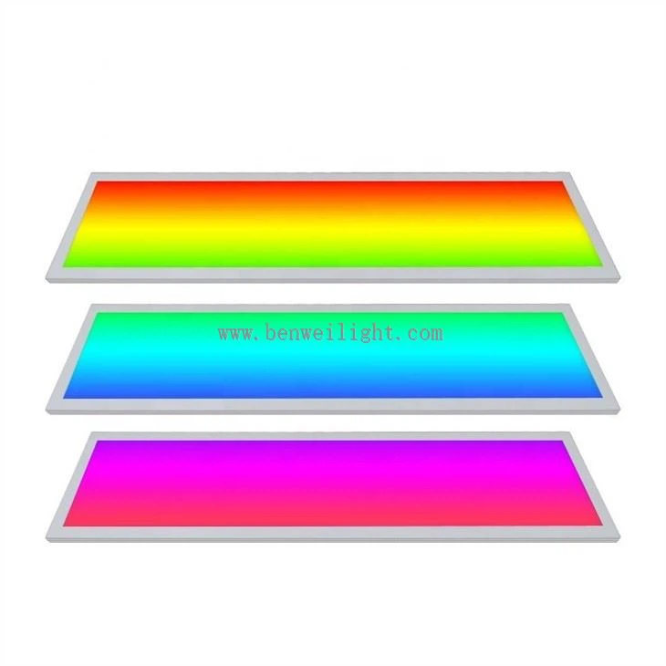 led color changing flat panel