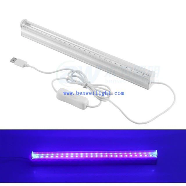 LED fluorescent UV black light tube bulb