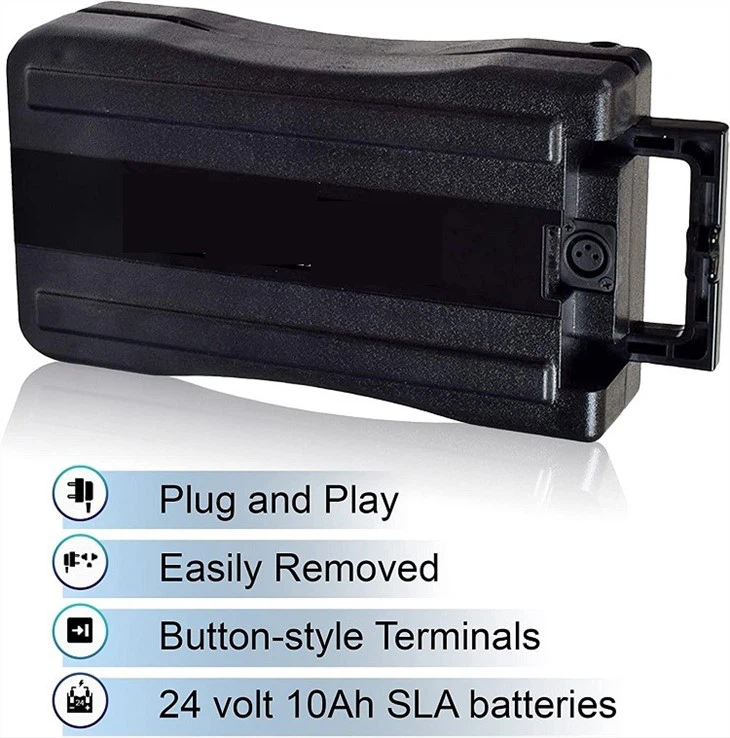 24 volt rack mount battery pack for currie electric bikes1