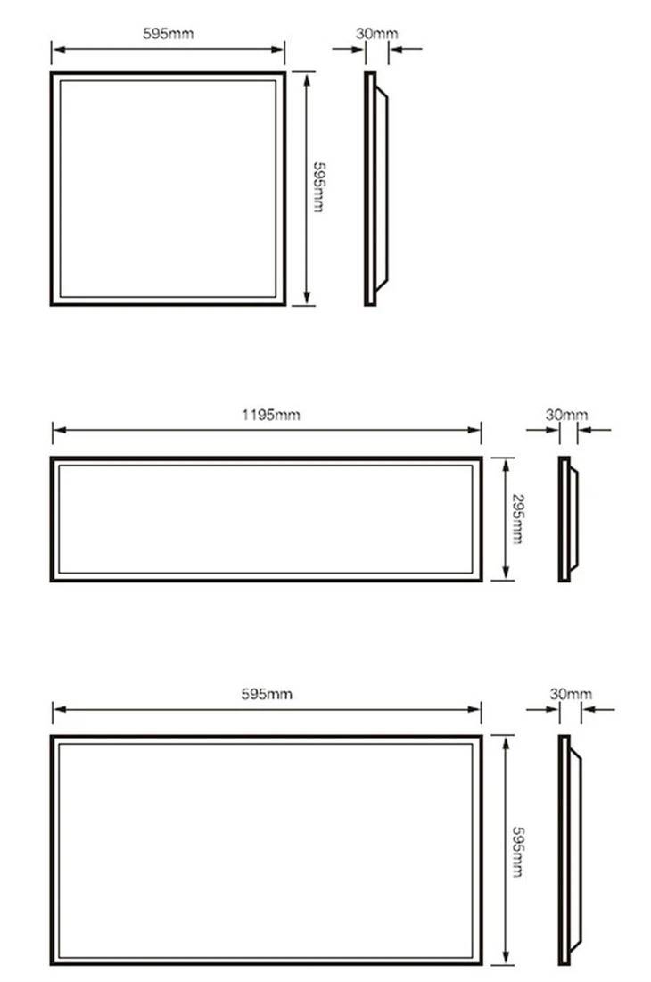 led panel light 600x600 48w