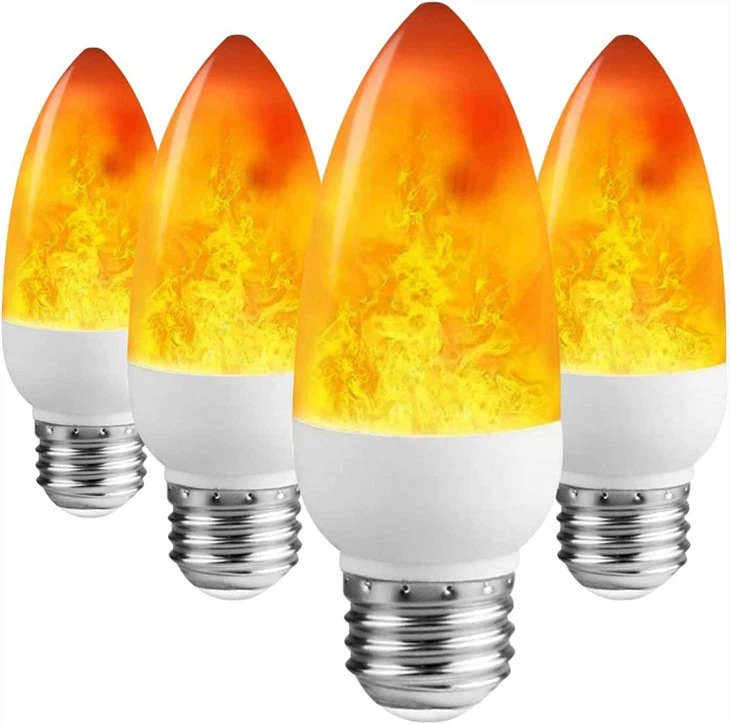 Flame Light Bulb