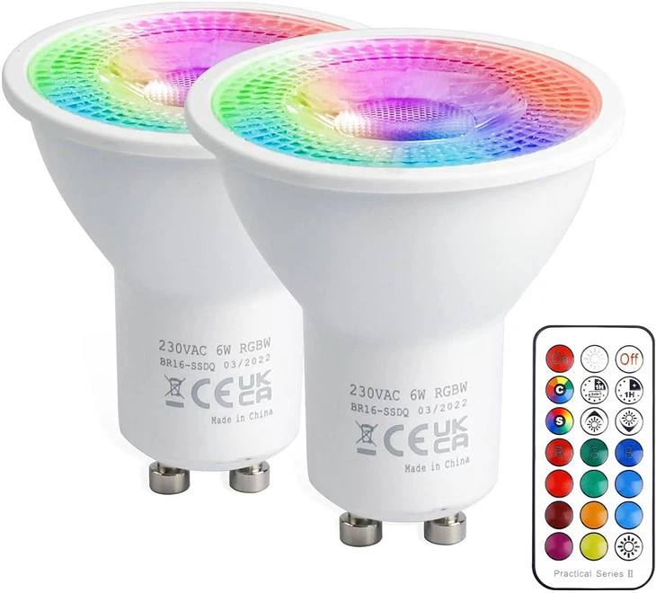 GU10 5W RGBW LED Bulb
