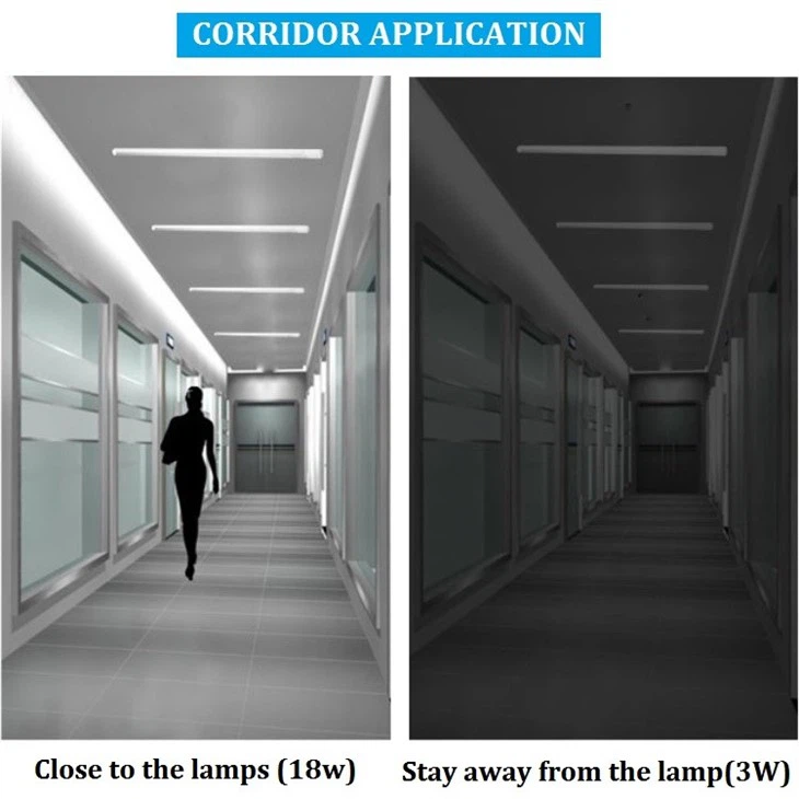 Parking Lot Lamp Microwave Radar Sensor Light 2