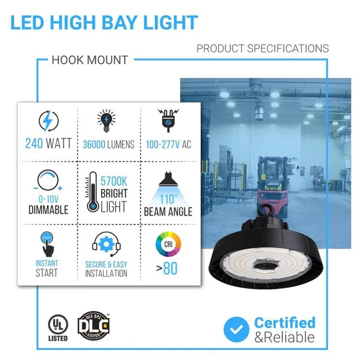 Round UFO LED High Bay Lights 1