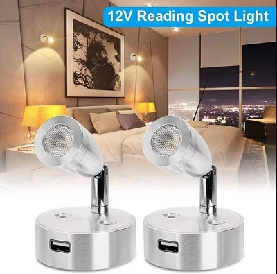 12V LED Spot Reading Lamp Interior LED Light