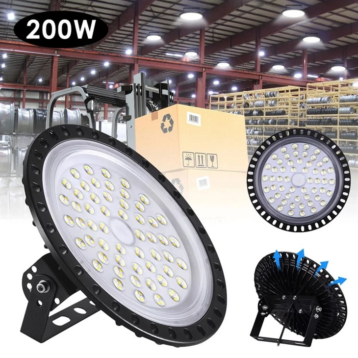 UFO LED High Bay Light With Rotatable Bracket