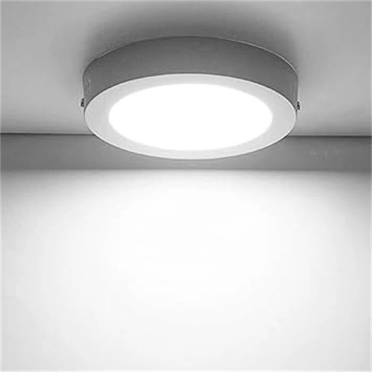 6W, 9W 3 Mode Dual Colour Round Recessed LED Ceiling Panel Cool White Blue Ring best