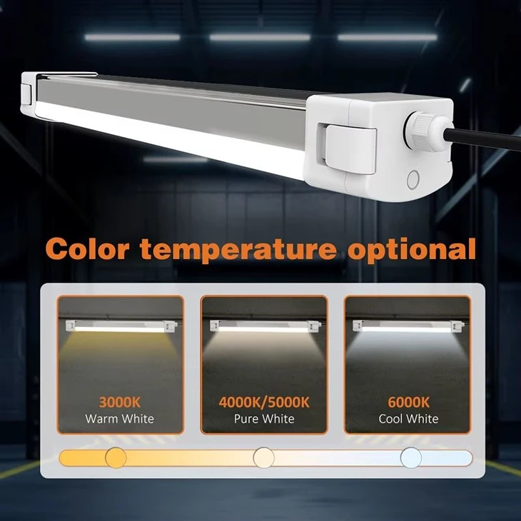 20W LED Tri-Proof Light | IP65 Dimmable Waterproof Linear Light for Warehouse & Industrial Lighting high quality