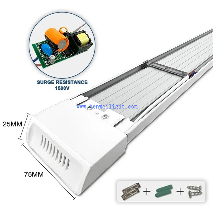 Industrial commercial led batten light 1