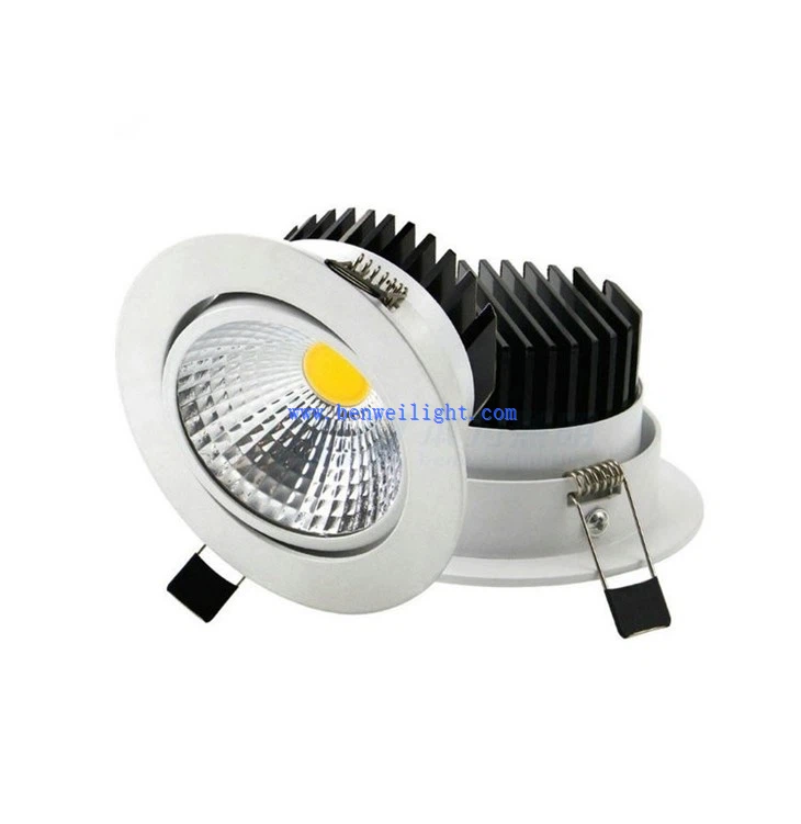Dimmable COB LED Downlights