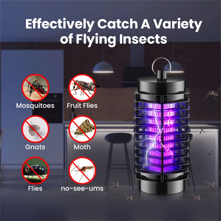 3W USB UV Mosquito Killer Lamp - Backyard Electronic Pest Trap factory