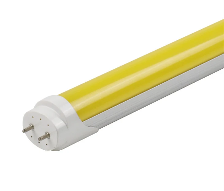 Anti UV T8 Yellow LED Tube Light No UV No Blue Light