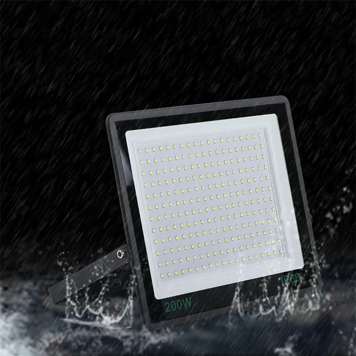 Waterproof IP66 LED Flood Light - 10W-300W, DC 12V-220V, Portable Outdoor Projector Lamp