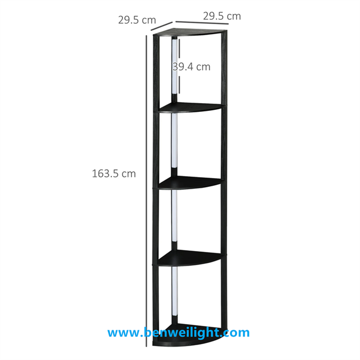Dimmable Corner Floor Light - Black suppliers