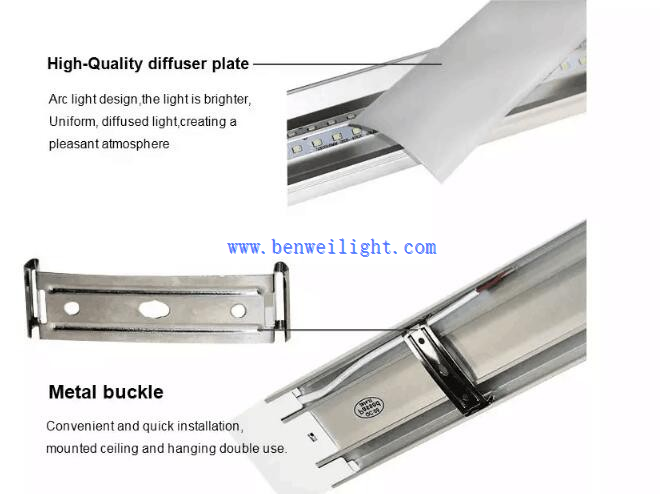 suspended led light fixtures