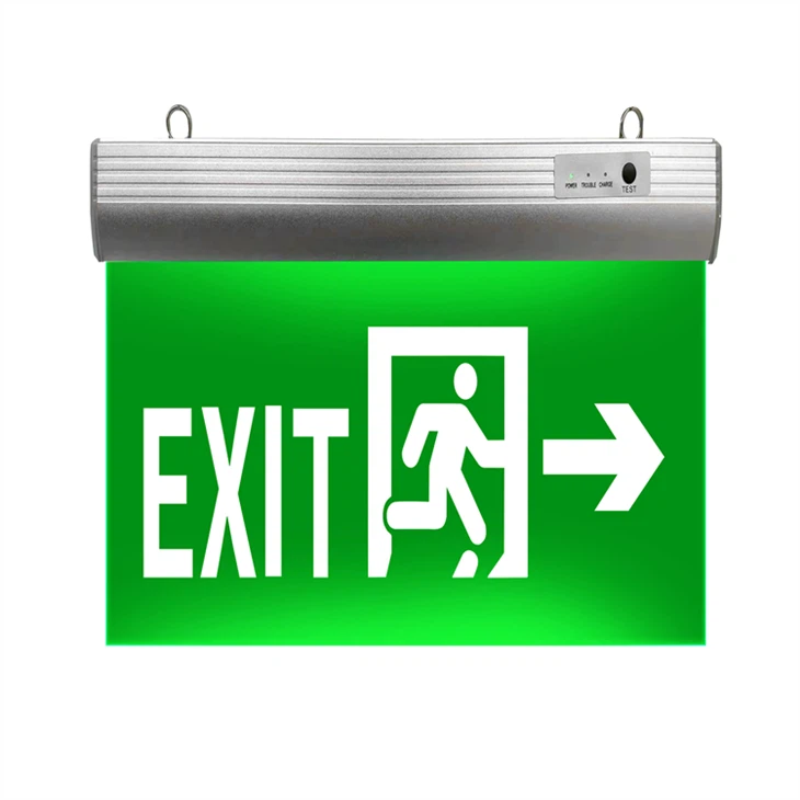 Factory-Grade Emergency Exit Light - Eco-Friendly ABS Construction