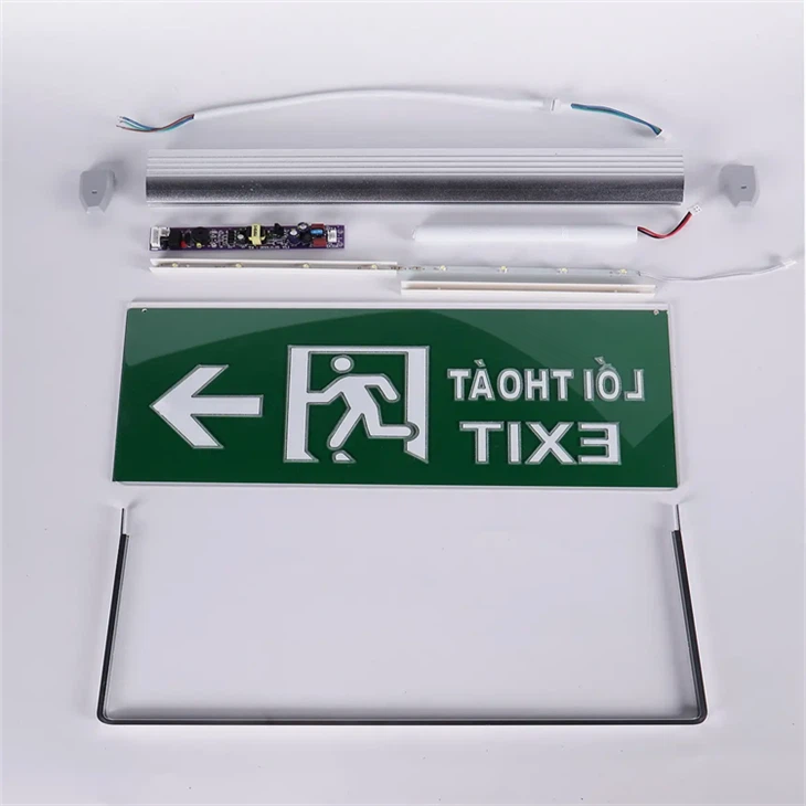 Factory-Grade Emergency Exit Light - Eco-Friendly ABS Construction