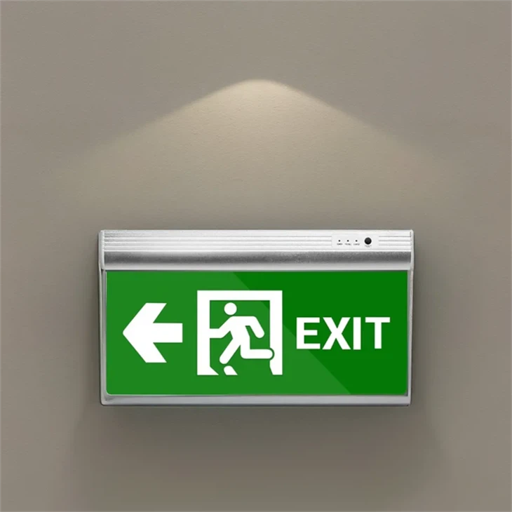 Factory-Grade Emergency Exit Light - Eco-Friendly ABS Construction