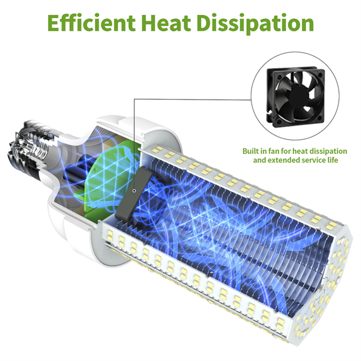 High-Power LED Corn Bulb - 30W-200W | 5000K Daylight | 5-Year Warranty