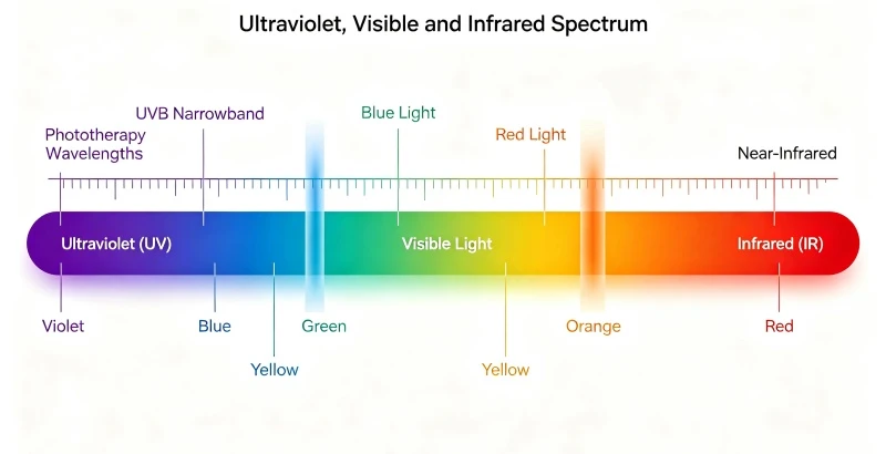 Lighting and human health: phototherapy wavelengths and their effects Lighting and human health: phototherapy wavelengths and their effects