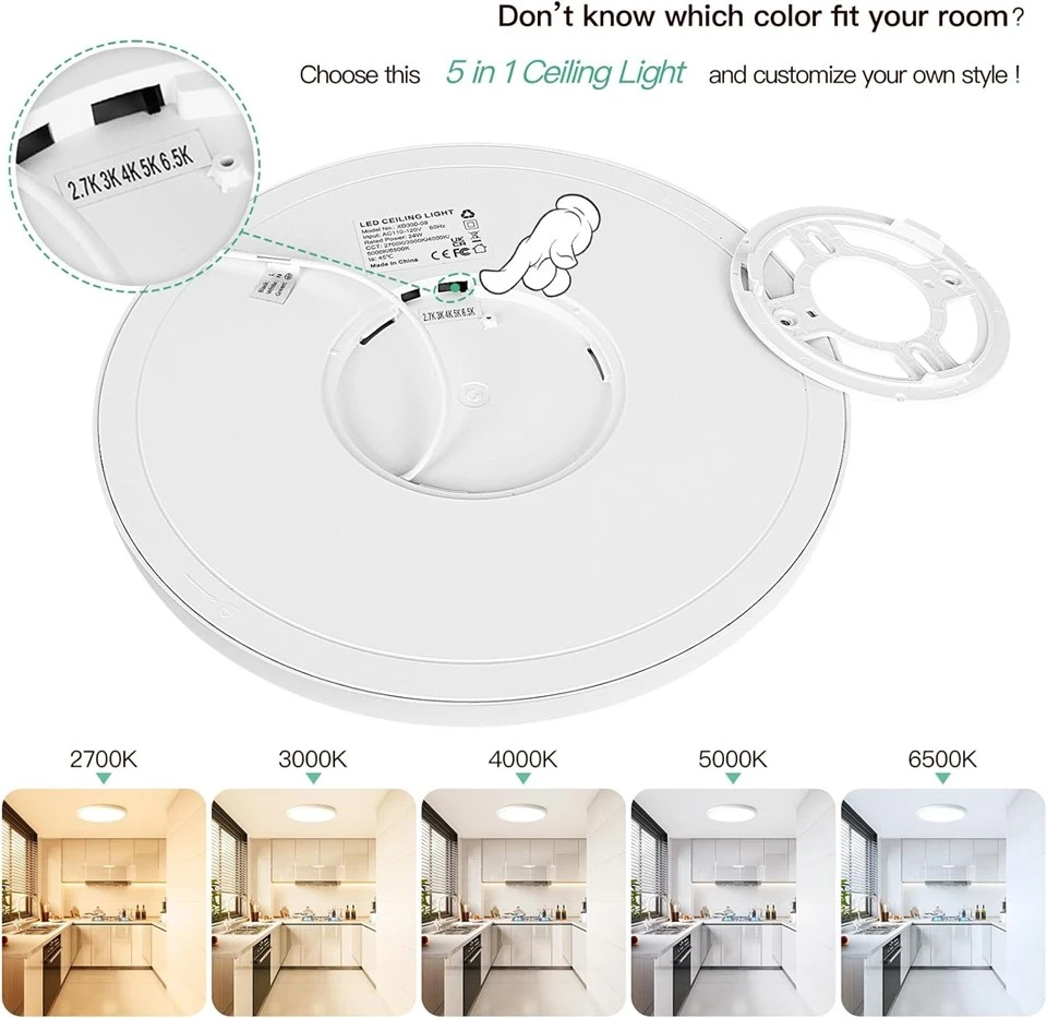 LED Recessed Circular Ceiling Light Fixture suppliers