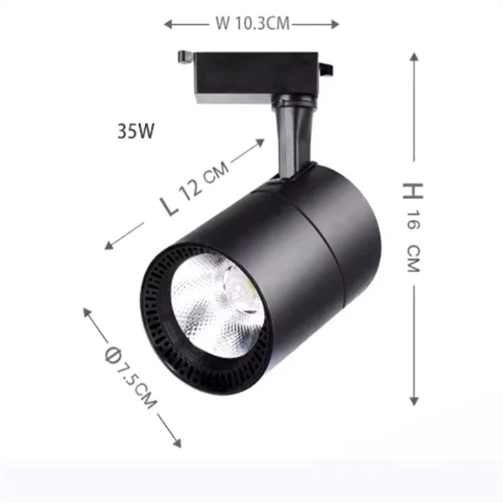 track lighting black