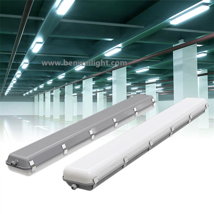Motion Sensor Emergency LED Light - Outdoor Dimmable Vapor Proof Fixture