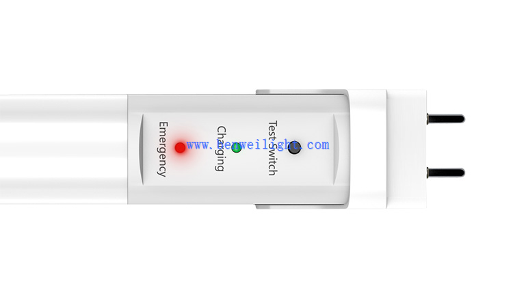 emergency t8 LED tube light with battery emergency t8 LED tube light with battery
