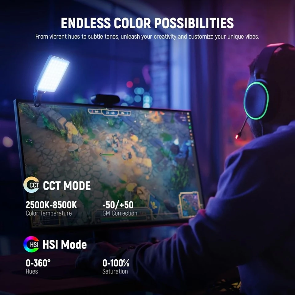 RGB Selfie Light Strip, Controlled By APP factory
