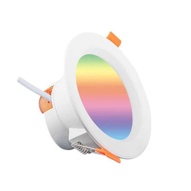 RGB Smart LED Downlight AC 220V Dimmable Downlight 5W/10W/15W