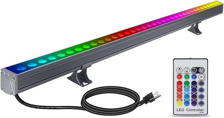 RGBW Color Changing Linear Lights Bar