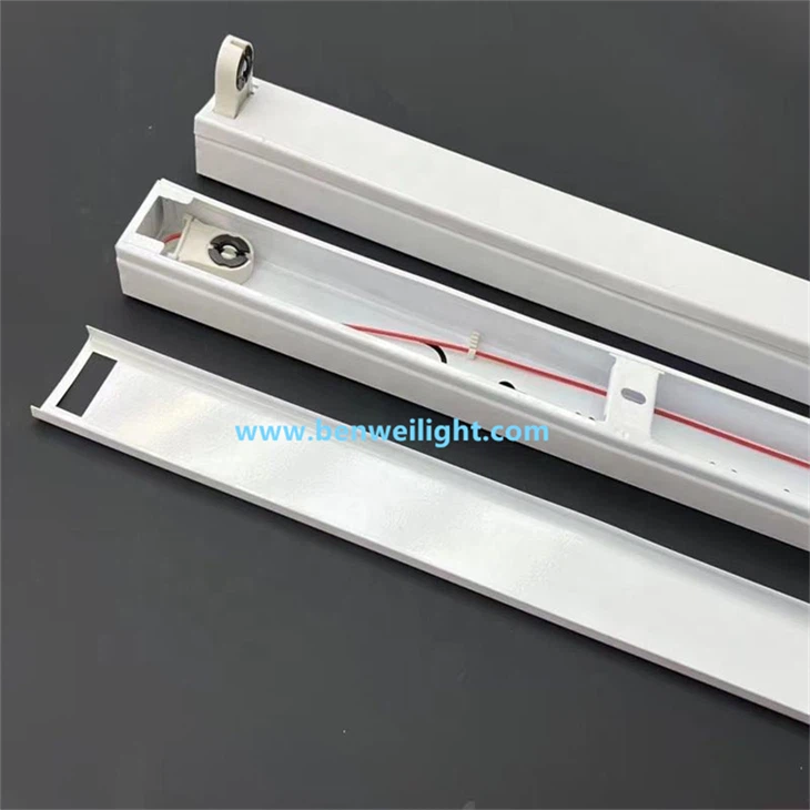 Single/Double T8 LED Batten Light Bracket high quality