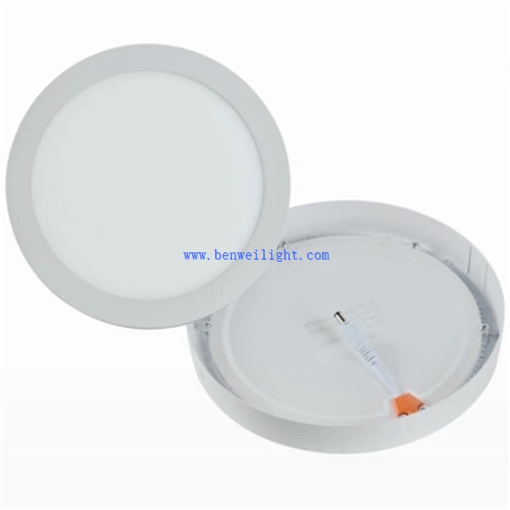Slim 3CCT Recessed Round LED Panel Light for Interior (4)