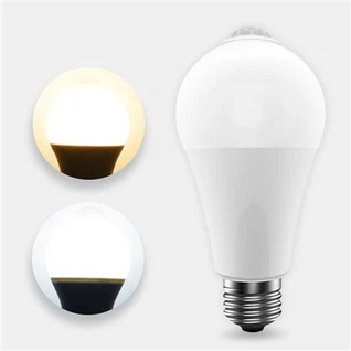 12W Motion Sensor Light Bulb Outdoor