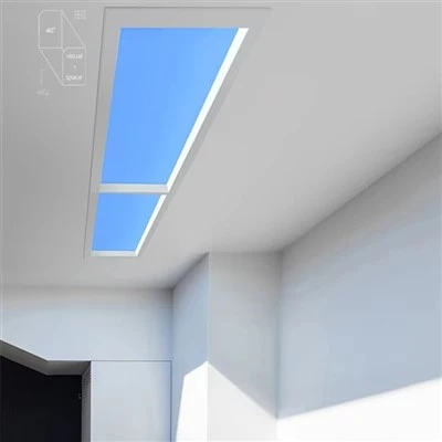 Smart LED Ceiling Light Ultra-Thin Dimmable CCT Adjustable Flush Mount Lamp for Living Room Office Study Bathroom