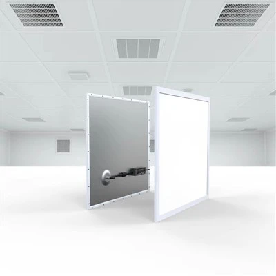 IP65 Recessed Square 40W SMD2835 LED Ceiling Panel Light For Bathroom Balcony Commercial Indoor