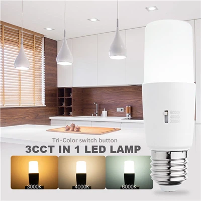3-Step CCT LED Bulb - Dimmable T45 SMD Light