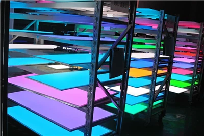 40W Suspended RGB LED Flat Panel Light 62×62