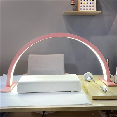 75cm Half Moon Nail Table Lamp Foldable LED