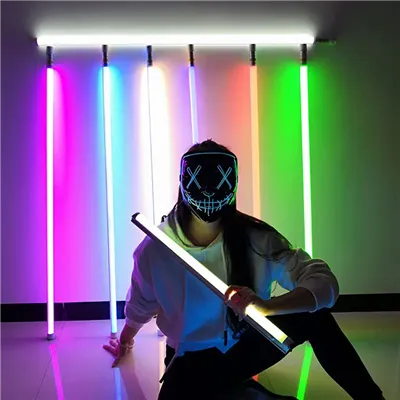 APP Control RGB Color Changing Smart T8 Portable Rechargeable Led Light