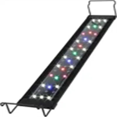 Fish Tank Light With Dimmer-Timer,12W Full Spectrum Aquariums Plant Light With LCD Monitor