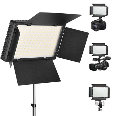 LED Photography Light - 60W/80W Flat Panel Fill Light For Studio & Live Streaming