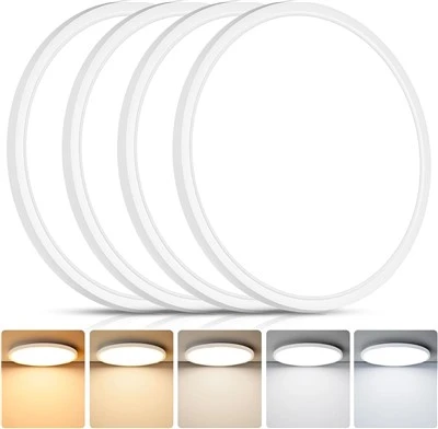 LED Recessed Circular Ceiling Light Fixture