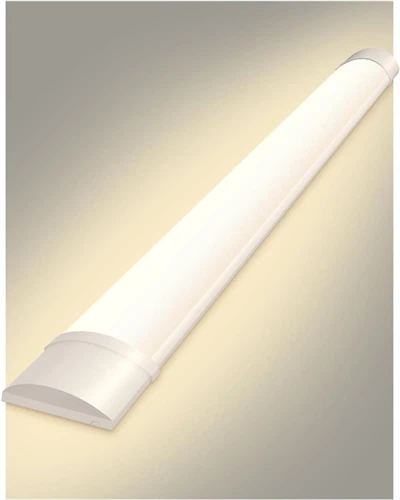 3-foot LED shop light fixture, 30W tube, 3600lm, 4000K neutral white, 90cm, 35.4-inch garage closet ceiling light.