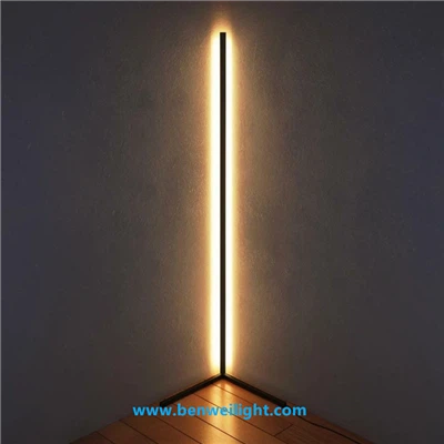 Modern Corner Floor Lamp With Dimmable Light