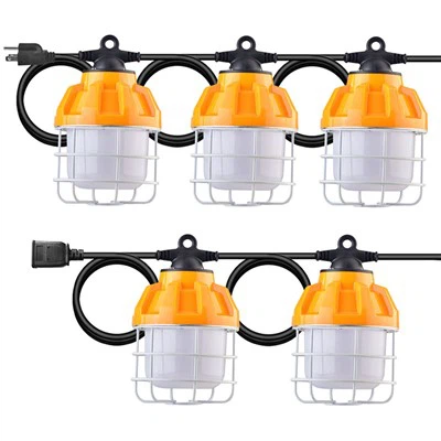 Outdoor Waterproof Job Site Light String