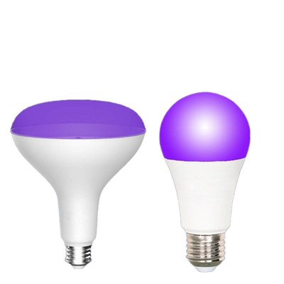 LED Halloween Purple Floodlight Bulb, LED BR30 Floodlight Indoor 65W Equivalent